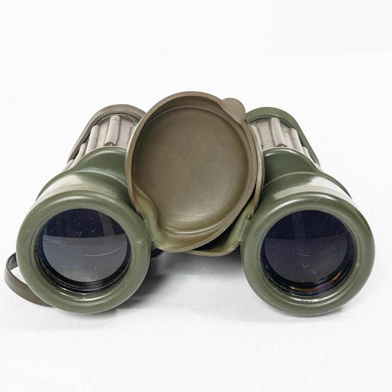 Binoculars, "Dienstglas" Bundeswehr, Hensoldt Wetzlar, 10x50.