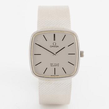 Omega, De Ville, wristwatch, 30 x 30 mm.