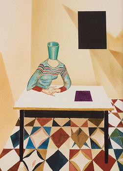 Jens Fänge, "Patrick Modiano (version of the Nobel Prize diploma 2014)".