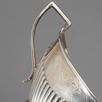 KAFFESERVIS, 4 delar, empirstil, Birmingham, England, 1902, vikt 370 gram.