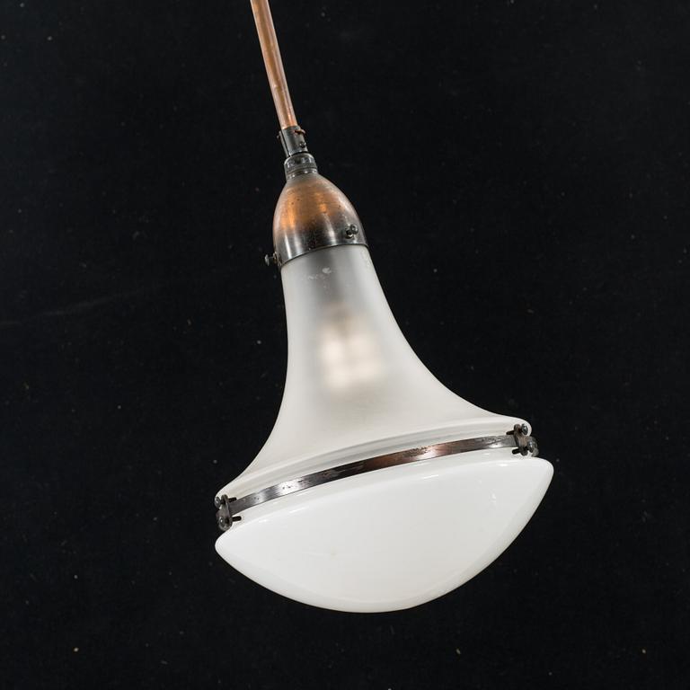 A PETER BEHRENS "LUZETTE" CEILING LAMP, AEG first half of 20th century.