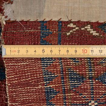 A 'Lebab' Turkmen bag face,  c. 113 x 83 cm, middle Amu Darya, Turkmenistan, early to mid 19th century.