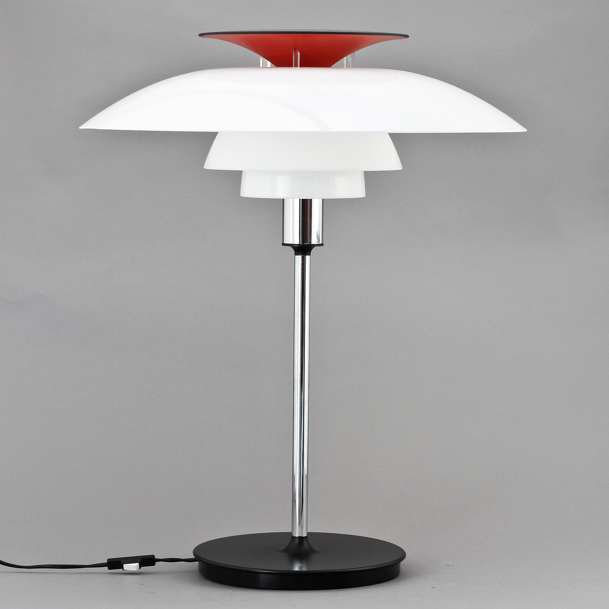 BORDSLAMPA, "PH-80", Poul Henningsen för Louis Poulsen, 1900/2000-tal.