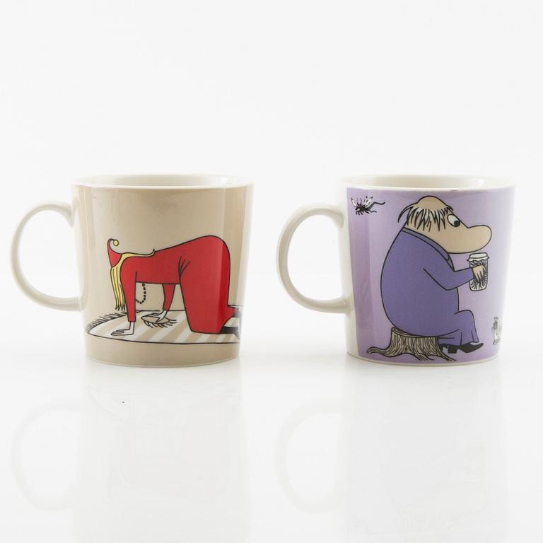 Mugs 8 pcs Moomin characters/ Moomin Arabia Finland.