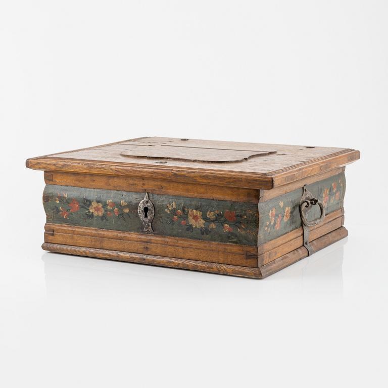 A swedish provincial box, dated 1780.