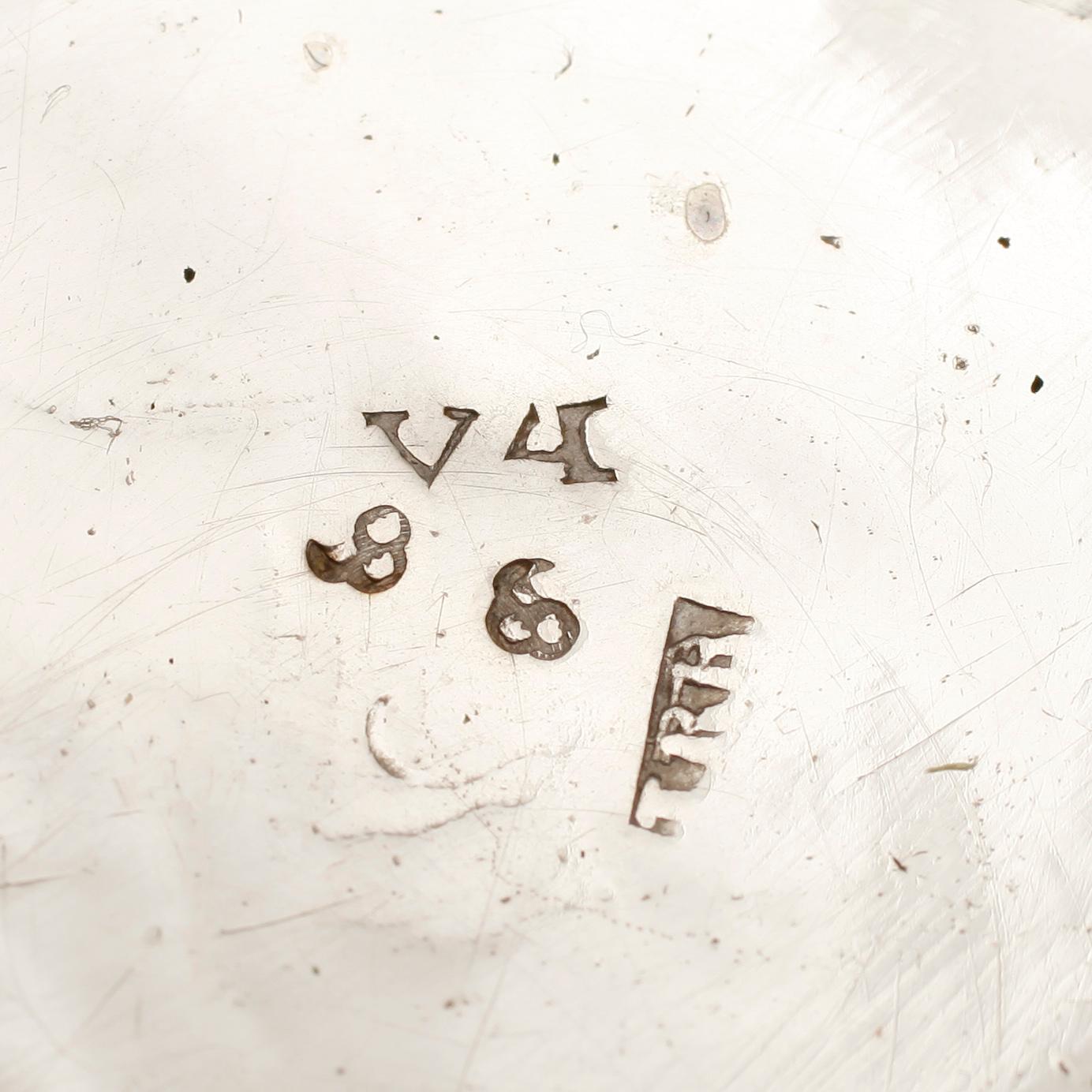 SPINDELUR, silver, 1800-tal.