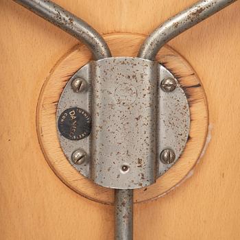 ARNE JACOBSEN, a pair of  'Ant' chairs from Fritz Hansen, Denmark, 1950s.