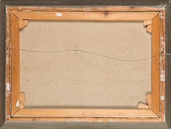 Werner Åström, olja på duk, signerad.