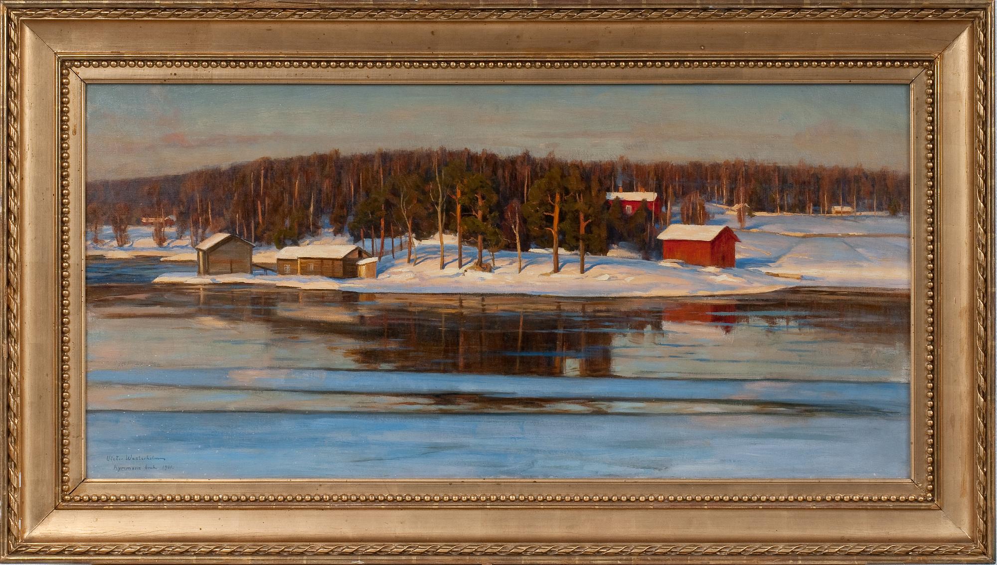 Victor Westerholm, "EVENING SUN".