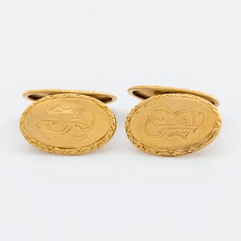 CUFFLINKS 18K gold.