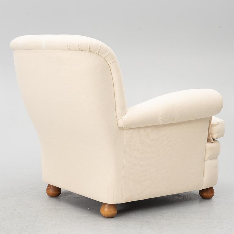 Josef Frank, a model 366 armchair, Firma Svenskt Tenn.