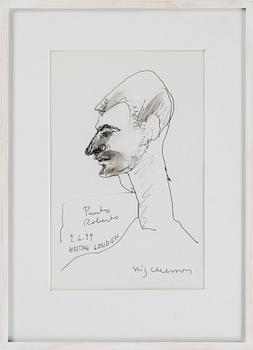 STIG CLAESSON, drawing, signed. - Bukowskis