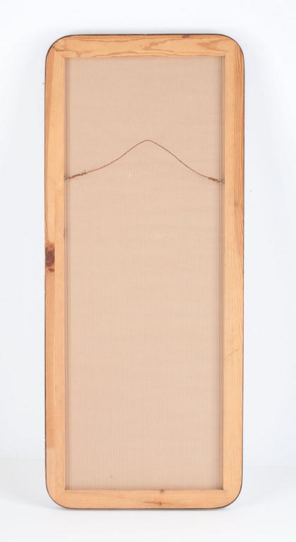 A brass mirror, possibly by Josef Frank for Svenskt Tenn.