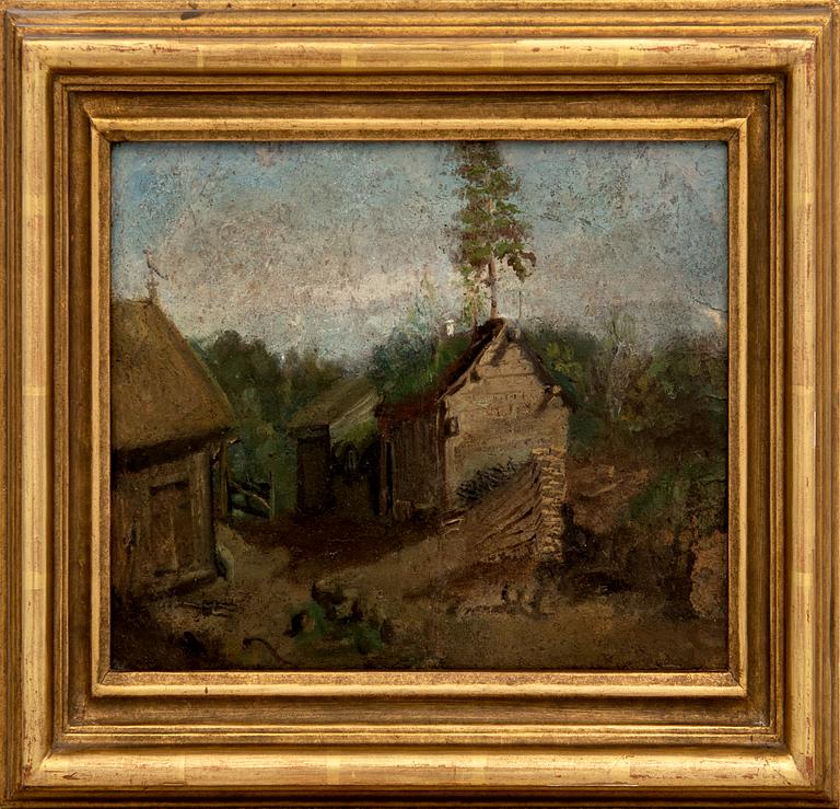 Kilian Zoll, "Halländsk stuga".