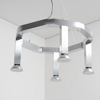 David Taylor, a unique chandelier, "Aluminium Chandelier", Studio Mellösaverken, Sweden, 2025.