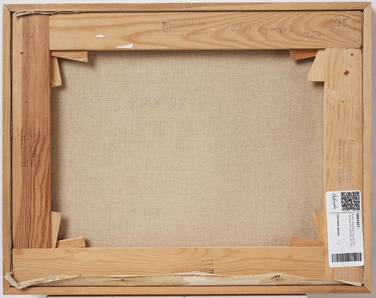 RUNE JANSSON, oil on canvas, signed and dated -50.