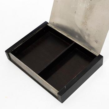 Oscar Antonsson, skrin, tenn, Art Deco, 1938, Athena Ystad.