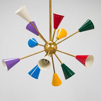 Taklampa, sputnikmodell, Luci, Italien, samtida.