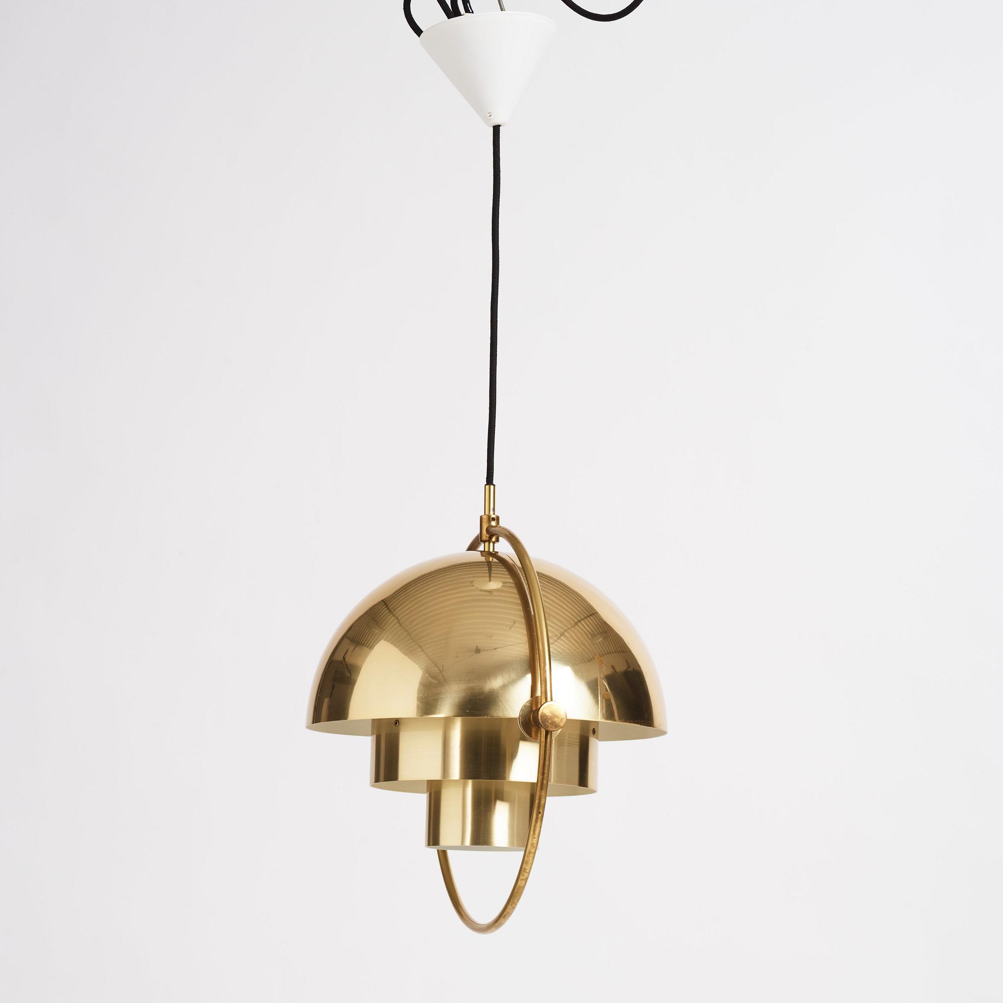 Louis Weisdorf, a "Multi-Lite", ceiling lamp, Lyfa, Denmark 1960-70s.