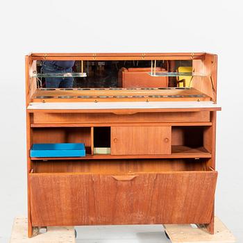 A Johannes Andersen teak bar counter Denmark 1950/60s.