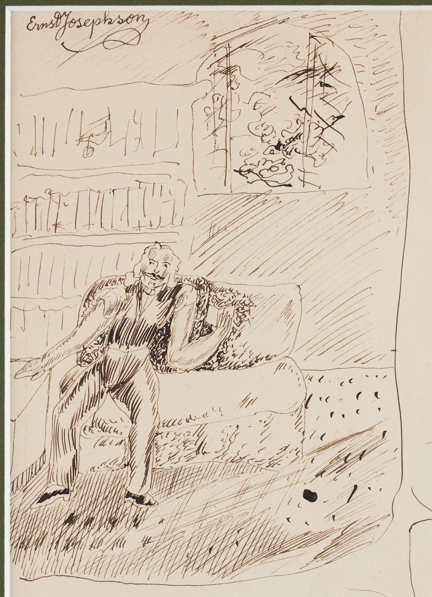Ernst Josephson, Five figure studies.