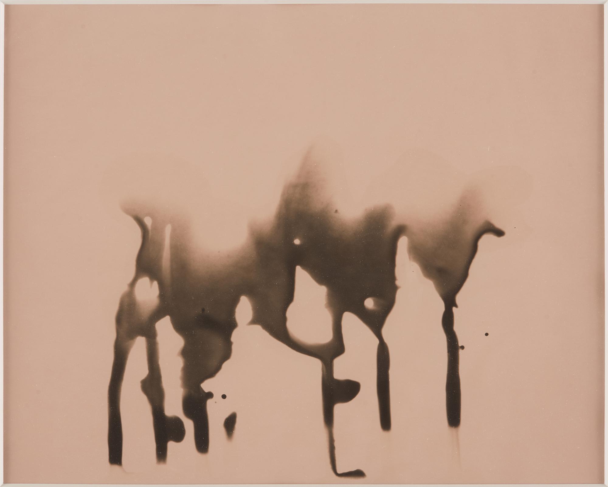 DAWID, Chemigraph on gelatin silver paper signed and dated 1988 on verso. Vintage.