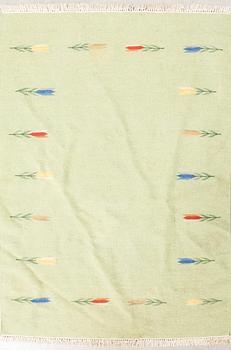 Rug, flat weave, approx. 225x160 cm.