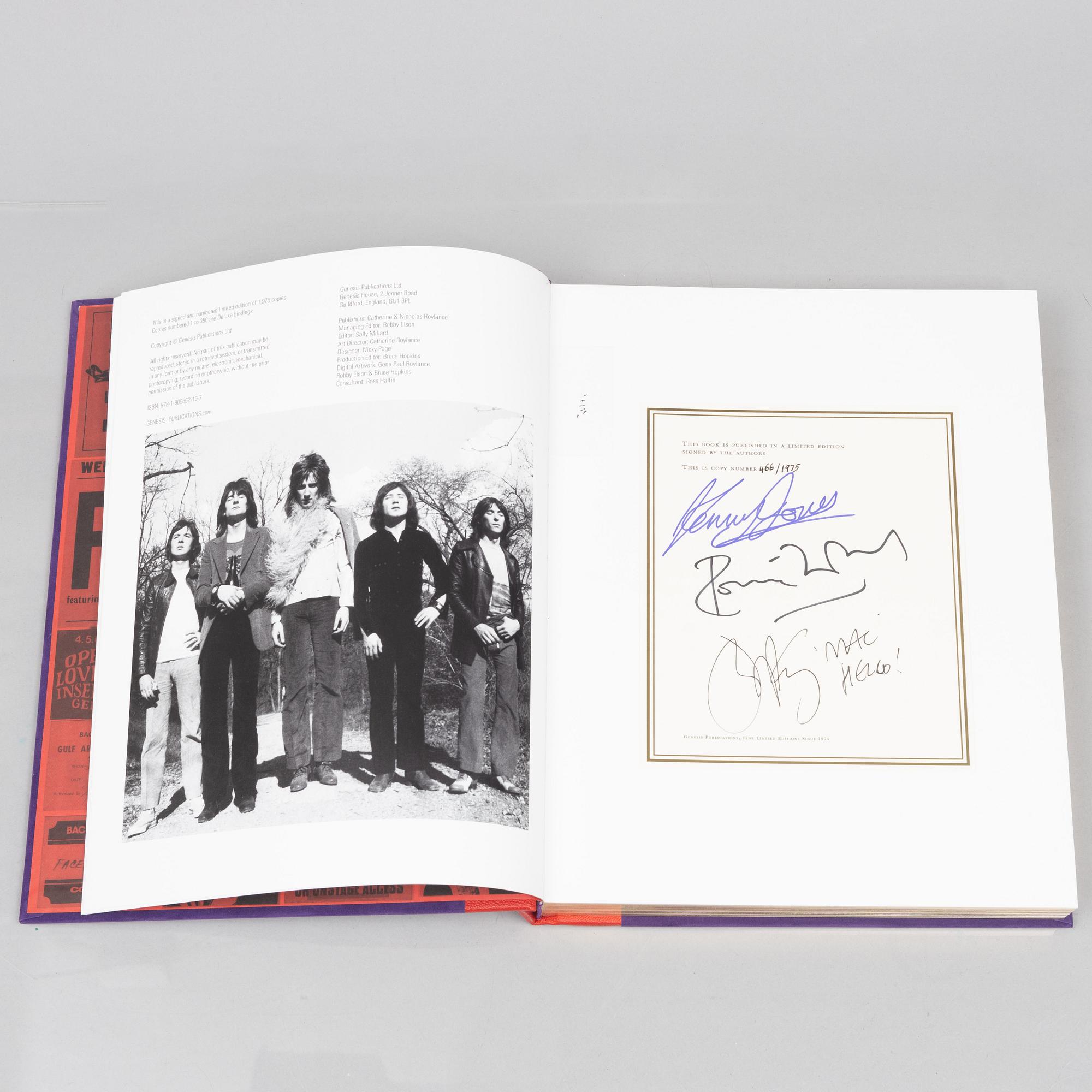 Ron Wood, Ian McLagan & Kenney Jones, bok, "Faces 1969-75", Genesis Publications Limited.