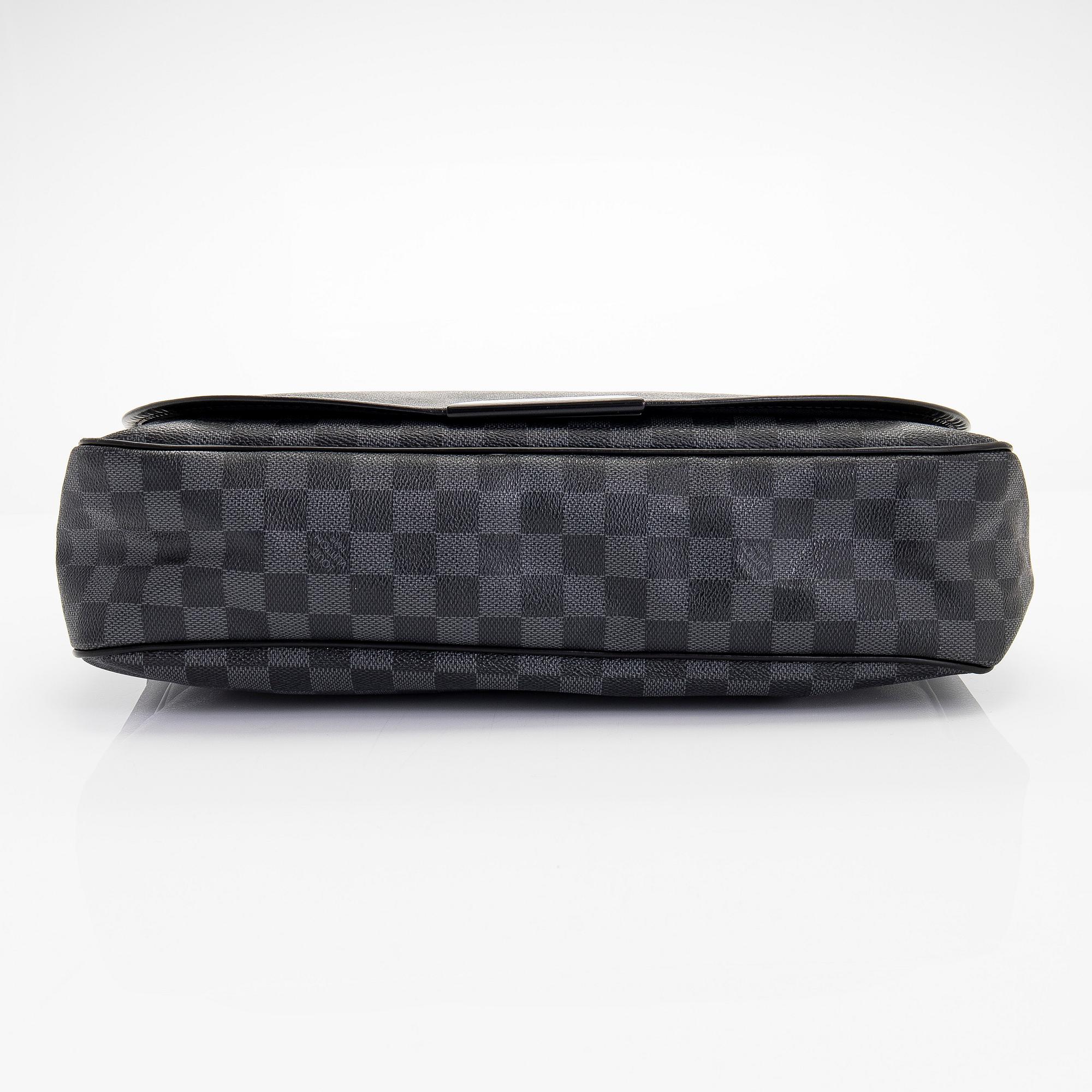 Louis Vuitton, a Damier Graphite 'Daniel MM Messenger Bag.