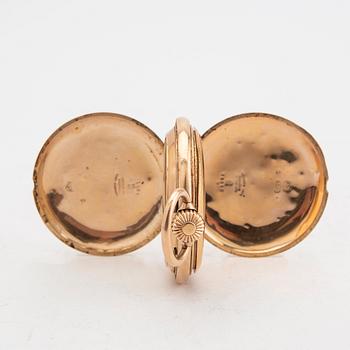 Fickur Glashütter Uhrenfabrik Union, 40 mm.