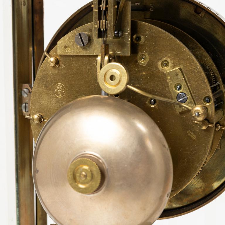 Mantel clock, Samuel Marti et Cie, France, late 19th century.