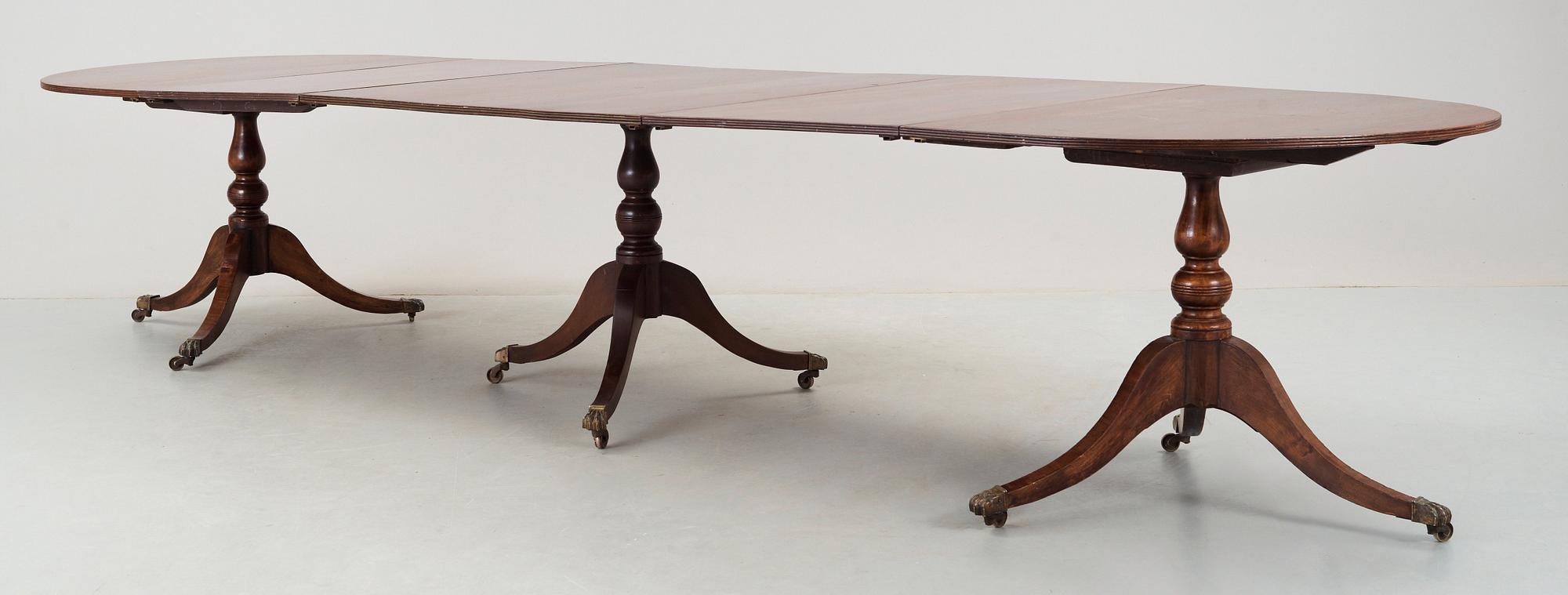 MATBORD. England, omkring 1830 och senare. Regency.