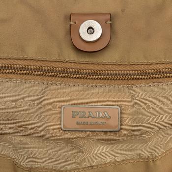 Prada, a nylon handbag.