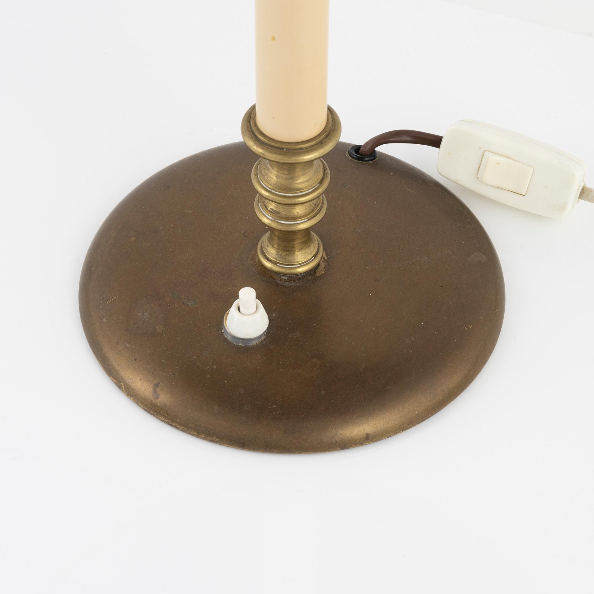 Erik Tidstrand, table lamp, model "29987", Nordiska Kompaniet, 1940s.