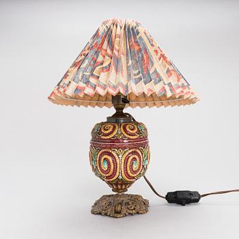 Pöytävalaisin, 1800-luvun loppua.