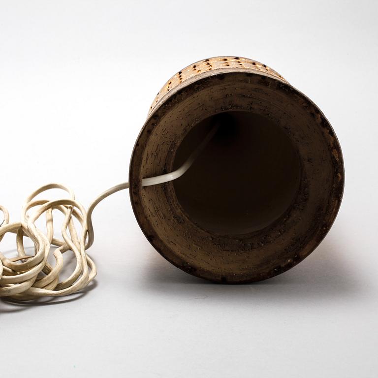 A table lamp by Bitossi, Italy, second half of the 20th century.