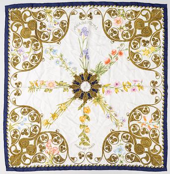 Hermès, an 'Arabesques' scarf.