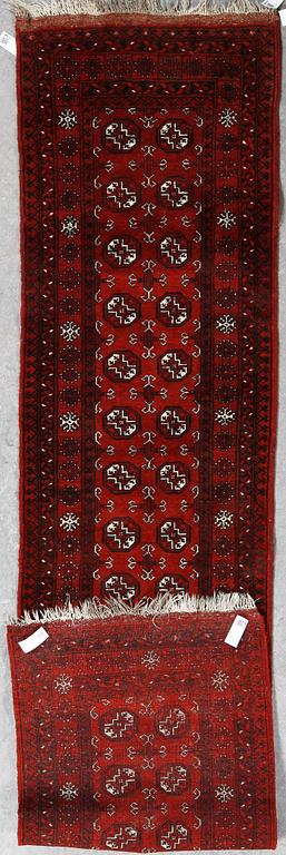 MATTA, Tekke, Turkmen, ca 337x82 cm.