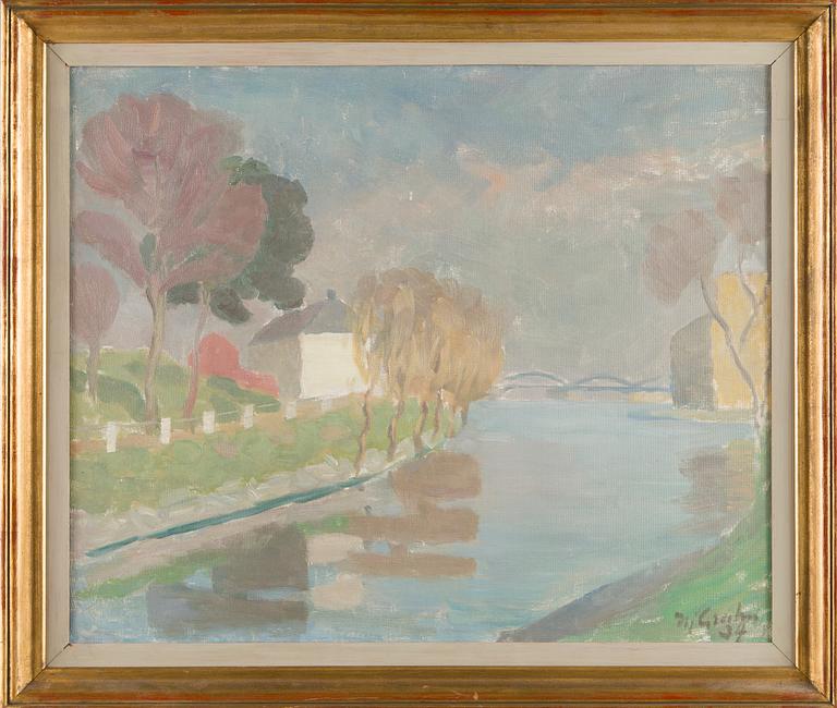 Hjalmar Grahn, Kanava.