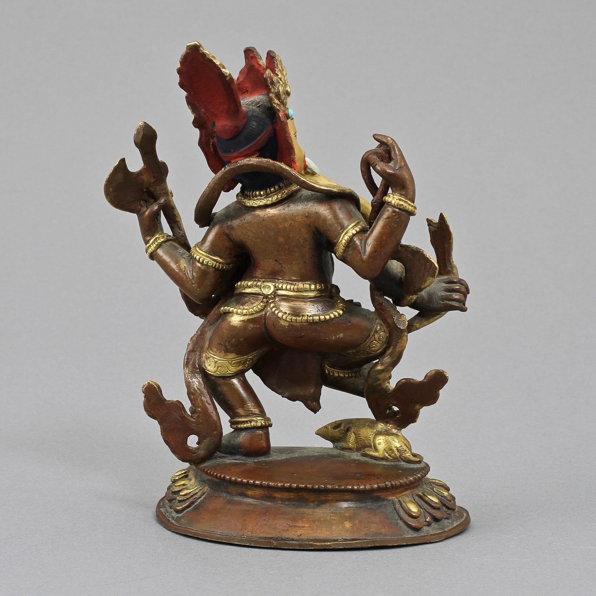SKULPTUR, brons, orientalisk, 1900-tal.