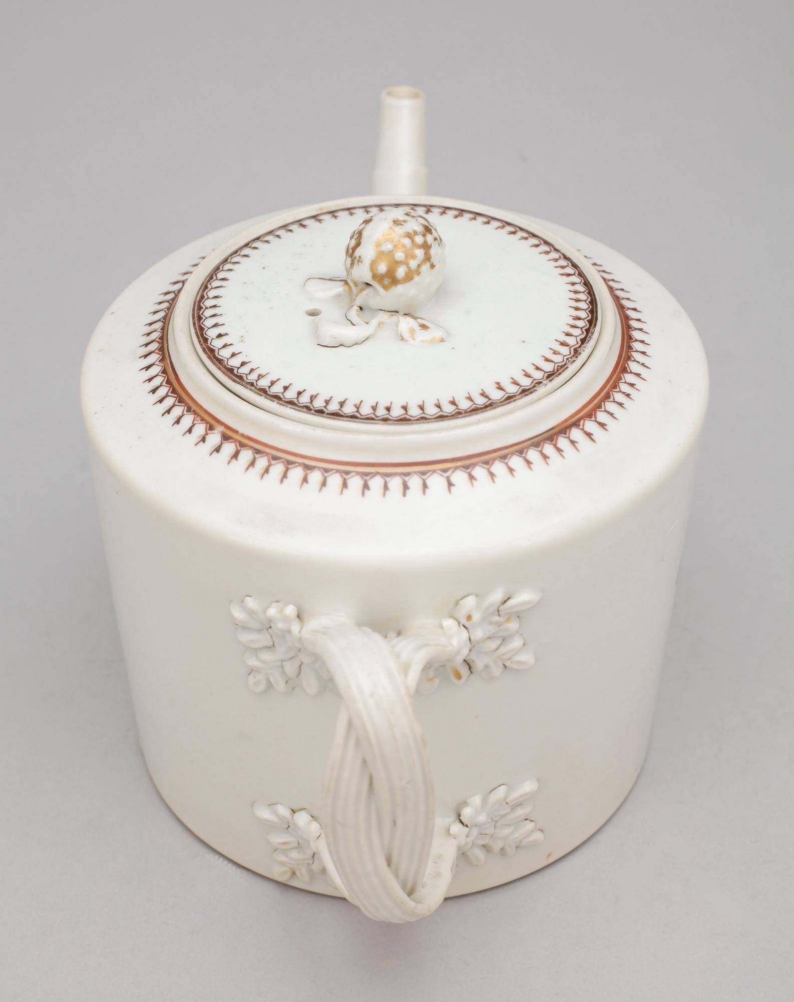 TEKANNA, porslin, Kina, Jiaqing, (1796-1820).