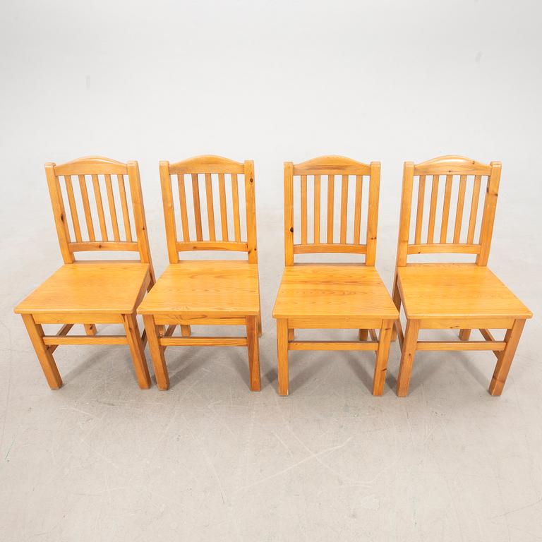 Sven Larsson dining set, 5 pcs, 1970s.