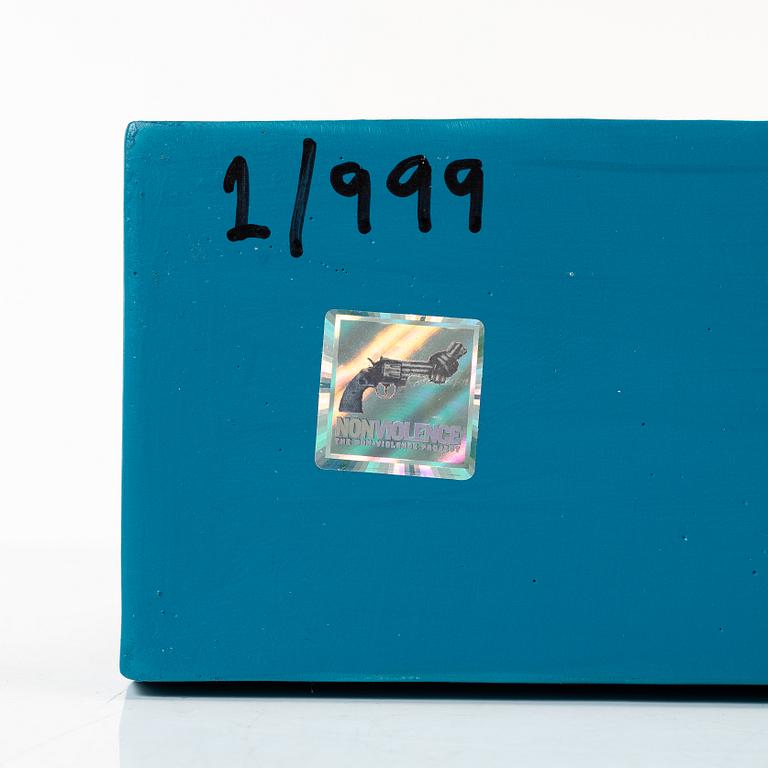 Non-Violence Art Project, 'Non-Violence Twilight Blue'.