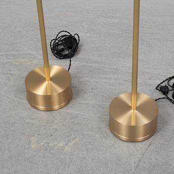 A pair of 'Oscar' floor lights from CTO Lighting.
