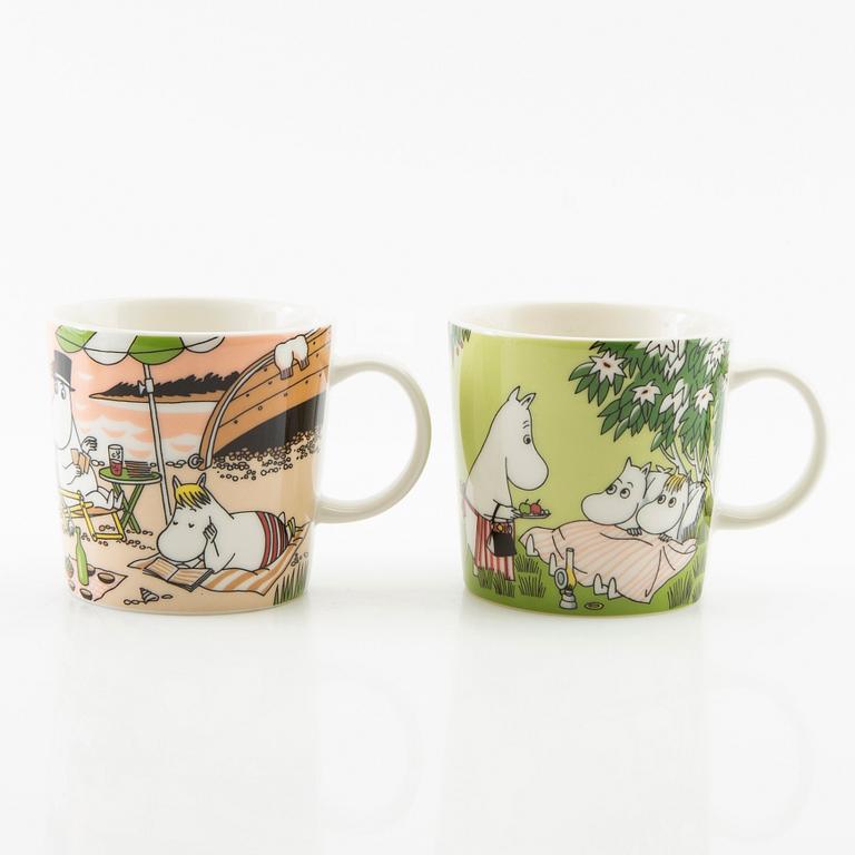 Mugs 8 pcs Moomin characters/Moomin Arabia Finland.