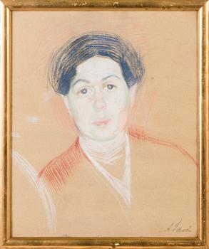 ANTTI FAVÉN, mixed media, signed.