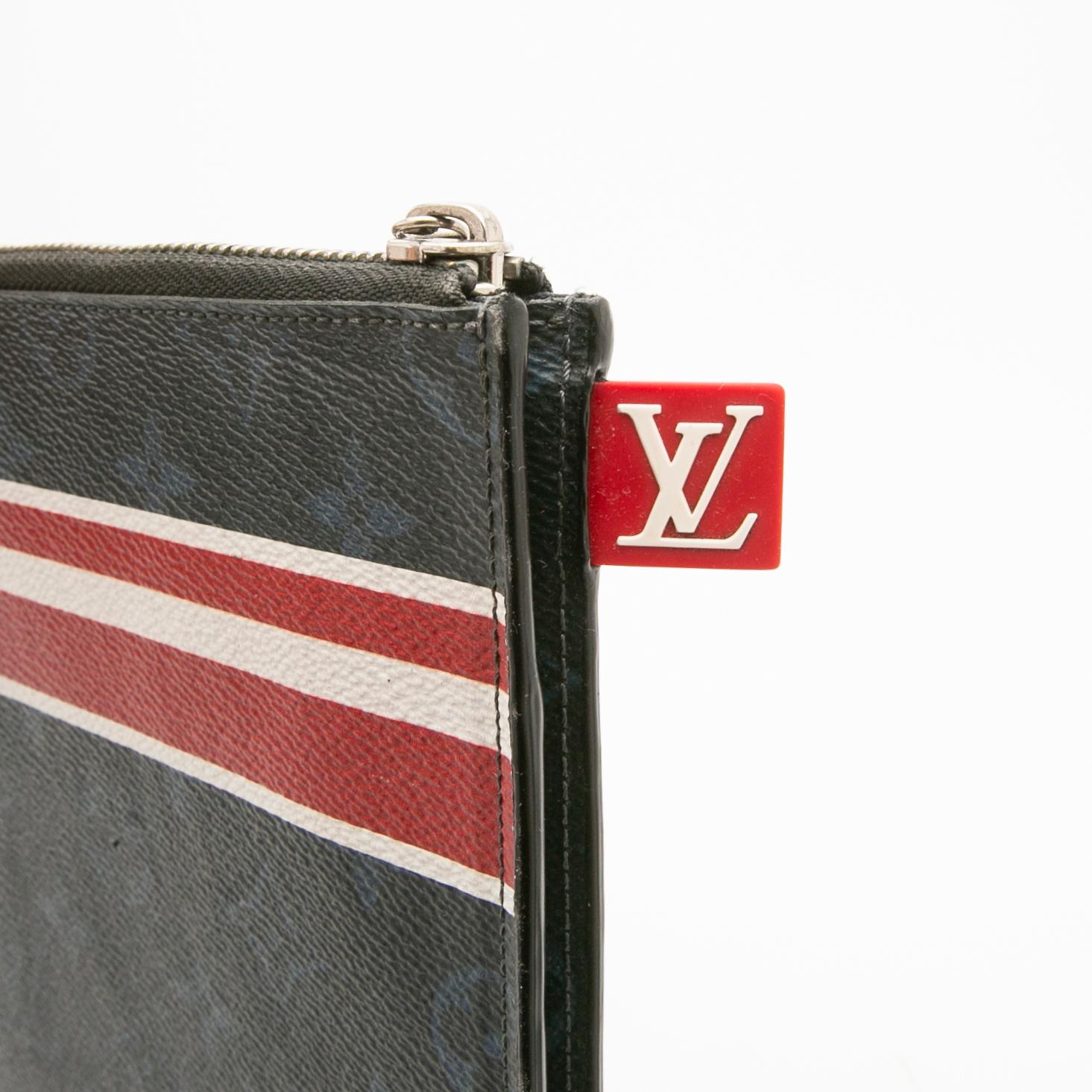 Louis Vuitton, "Monogram Cobalt Pochette Jour".