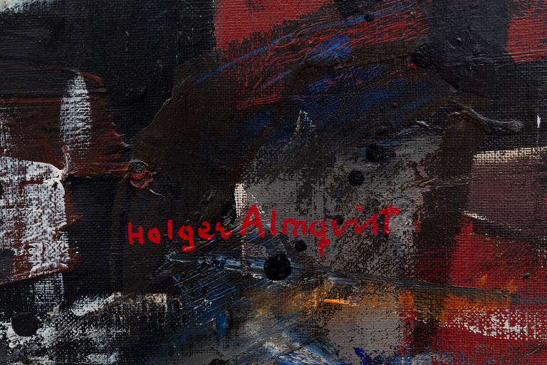 Holger Almqvist, oil on canvas signed.