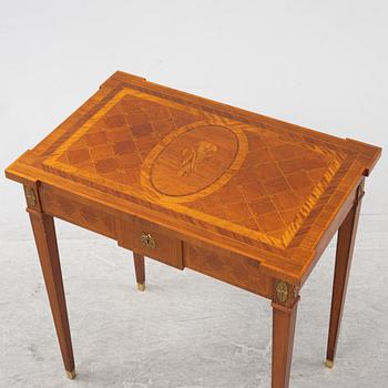 A Gustavian-style sewing table, 20th Century.