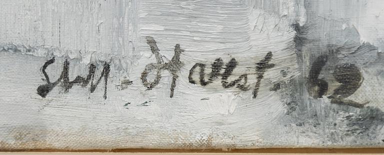 Staffan Hallström, Self-portrait.